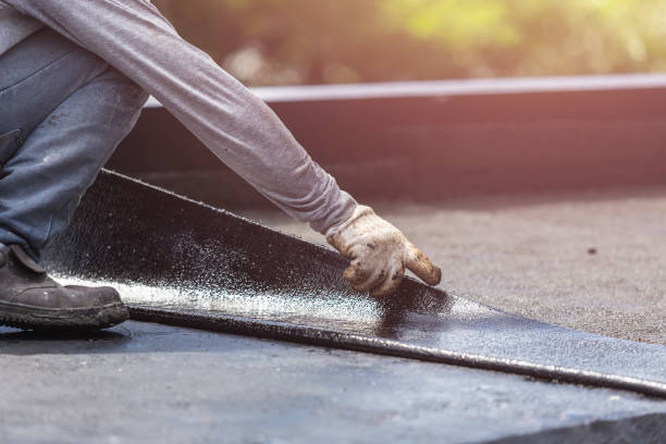 Professional Emergency Waterproofing technician working in Combined Locks, WI
